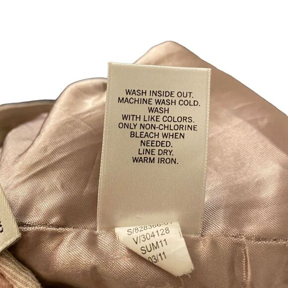 Banana Republic Linen Blend Tie Front Skirt Size 2 - Picture 7 of 9